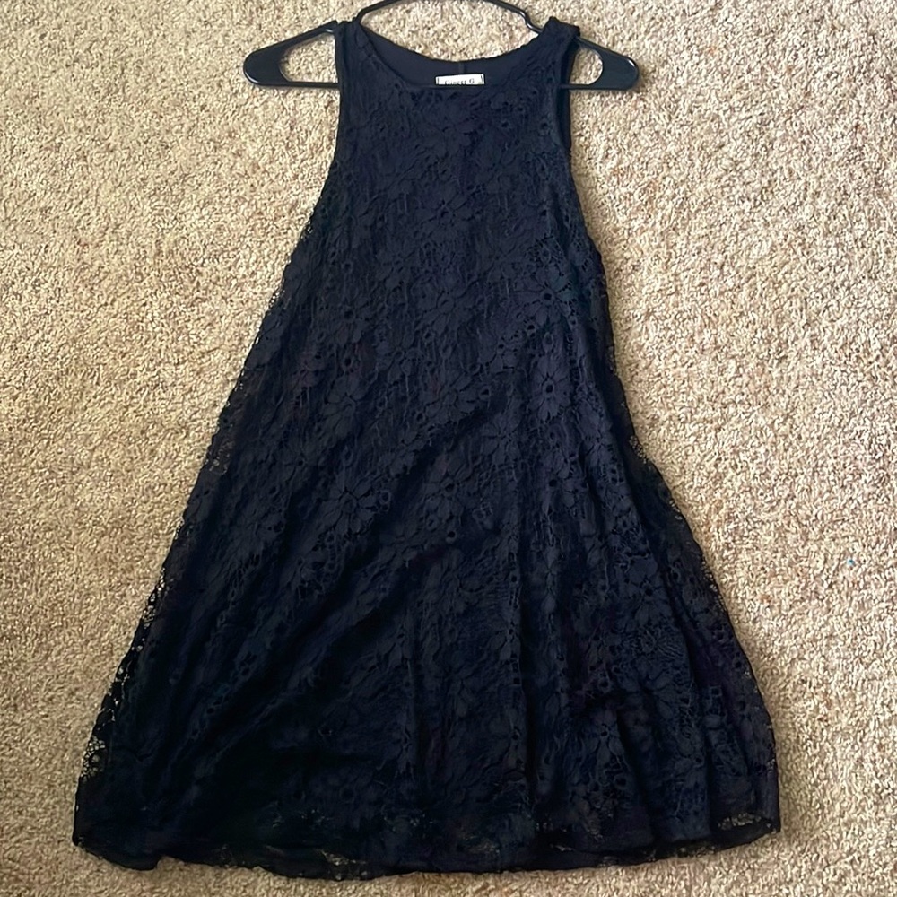 S Black Lace Dress